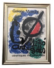 Affiche lithographique exposit d'occasion  Marseille IX