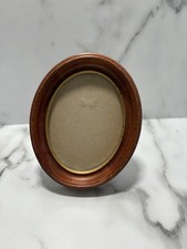 Mini moldura oval vintage de madeira comporta 3,5 X 4,5” comprar usado  Enviando para Brazil