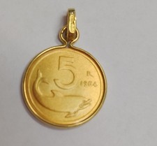 Moneta medaglia lire usato  Italia
