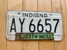 1951 indiana license for sale  Tacoma