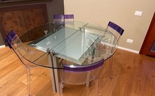 Tavolo cristallo design usato  Imola