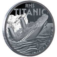 Silbermünze rms titanic gebraucht kaufen  Erftstadt