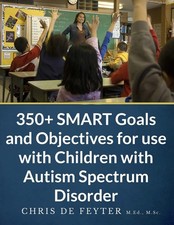 350+ SMART Goals and Objectives for use with Children with Autism Spectrum D... comprar usado  Enviando para Brazil