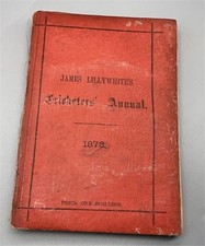 Lillywhite annual 1873 for sale  UK