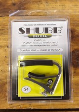 Shubb S4 Deluxe Capo para guitarra raio de 7,25 polegadas aço, novo, usado comprar usado  Enviando para Brazil
