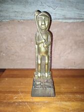 Chenet bronze chaman d'occasion  Sainte-Colombe