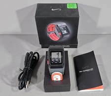 Nike+ SportWatch GPS antracite/vermelho TomTom com pé POD relógio de corrida fitness comprar usado  Enviando para Brazil