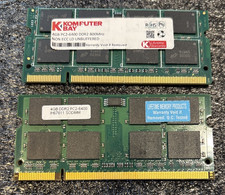 Kit genérico de 8GB (2x 4GB) DDR2 800Mhz SODIMM PC2-6400 memória RAM **TESTADO** 2 comprar usado  Enviando para Brazil