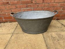 Vintage galvanised double for sale  ALCESTER