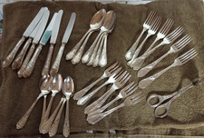 Besteck jugendstil silberaufla gebraucht kaufen  Deutschland