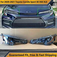 Lâmpada de faróis para 2020 2021 Toyota Corolla Se Xle xse Esquerda Direita Led Sport 2pc comprar usado  Enviando para Brazil