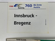 Zuglaufschild öbb 760 gebraucht kaufen  Bergen