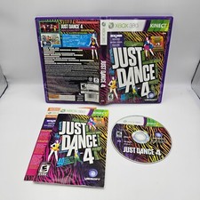 Jogo Kinect Just Dance 4 (Microsoft Xbox 360, 2012) completo na caixa comprar usado  Enviando para Brazil
