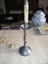 Lampe chevet etain d'occasion  Adriers