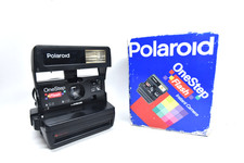 Câmera Instantânea Polaroid One Step Flash Usa Filme 600 Preto Testado Funcionando + Caixa comprar usado Câmera Instantânea Polaroid One Step Flash Usa Filme 600 Preto Testado Funcionando + Caixa comprar usado  Enviando para Brazil