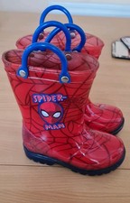 Spiderman boy wellington for sale  POLEGATE
