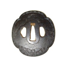 Tsuba choshu déco d'occasion  Noisy-le-Grand