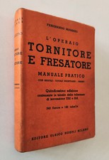 Manuale hoepli operaio usato  Italia