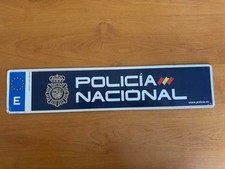 Plaque immatriculation police d'occasion  Aubagne