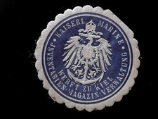 Siegelmarke werft kiel gebraucht kaufen  Großostheim