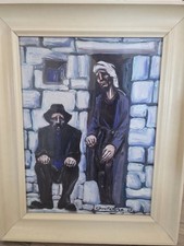 Quadro cantatore olio usato  Italia