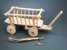 Leiterwagen holz miniatur gebraucht kaufen  Münsingen