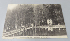 Cartolina epoca vallombrosa usato  Città di Castello