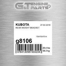 G8106 rear weight for sale  Pompano Beach