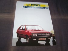 TOPRARITY Wspaniały Prospekt FSO Polonez z 1985 roku !!! na sprzedaż  Wysyłka do Poland