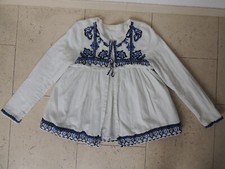 Jacke weiß blau gebraucht kaufen  Nauen