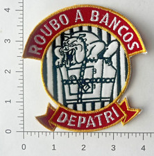 Adesivo Brasil SÃO PAULO Polícia Civil Anti-Roubo Bancário Unidade Polícia Brasileira comprar usado  Enviando para Brazil