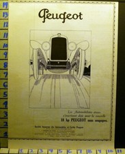 1922 peugeot car for sale  Branch