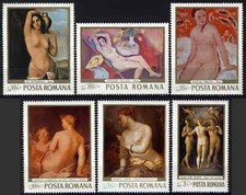 Romania 1969 dipinti usato  Italia