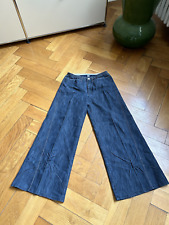 Blaue culotte jeans gebraucht kaufen  Berlin