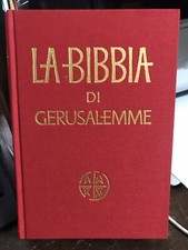 Bibbia gerusalemme. copertina usato  Napoli