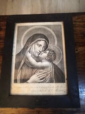 Immagine sacra cornice usato  Italia