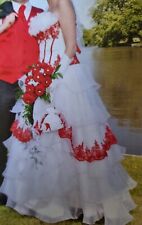 Brautkleid 38 gebraucht gebraucht kaufen  Gersheim
