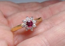 18ct gold ruby for sale  CROMER