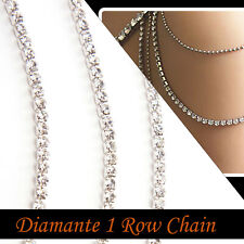 Diamante rhinestone chain for sale  WALTHAM CROSS