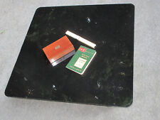 Tampo de mesa de vidro preto MCM peça singular temperada 24" x 24" x 3/8" comprar usado  Enviando para Brazil