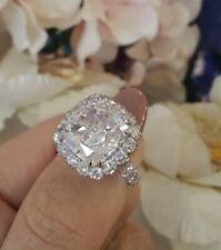 4ct cushion cut for sale  Shipping to Ireland