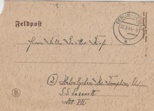 Lazarett feldpostbrief 1944 gebraucht kaufen  Deutschland