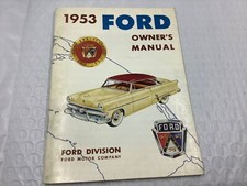1953 ford manual car owners for sale 1953 ford manual car owners for sale Frazeysburg
