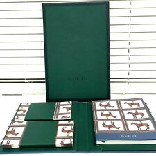 GUCCI Presentación Caja Regalo 10 Tarjetas de Felicitación Sobres y Cuaderno Set segunda mano  Embacar hacia Mexico