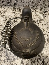 CHALEIRA DE FERRO FUNDIDO VINTAGE CAROL'S IRONWARE EUA - BENTON PA - PANELA PESADA comprar usado  Enviando para Brazil