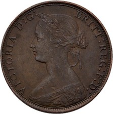 Großbritannien penny 1861 gebraucht kaufen  München