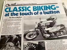 Triumph bonneville electro for sale  BRIGHTON