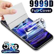 CAPA COMPLETA Protetor de Tela de Filme Hidrogel Para Xiaomi Redmi Note 14 13 12 11 Pro comprar usado  Enviando para Brazil
