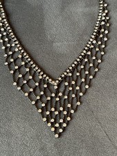 Black chain bib for sale  WOLVERHAMPTON