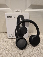 Fones de ouvido supra-auriculares Bluetooth sem fio Sony WH-CH520 (preto) usado comprar usado  Enviando para Brazil